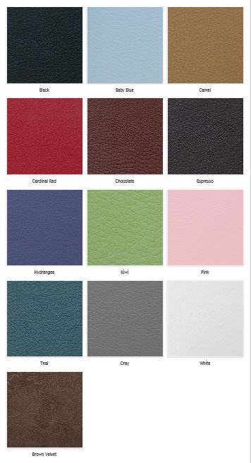 leather album colors